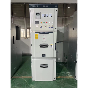 Pugao KYN28 Quadro Elettrico Chiuso in Acciaio Zincato a Tre Moduli 630A 6kV-33kV AIS Isolato nell'<span class=keywords><strong>Aria</strong></span> per Distribuzione di Energia IP65 50Hz Alta Tensione - Product Image 4
