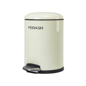 FEDASH - <span class=keywords><strong>Cubo</strong></span> de <span class=keywords><strong>Basura</strong></span> con Pedal de Acero Inoxidable Ecológico de 12L, Tapa de Cierre Suave, Contenedor de Almacenamiento Resistente a los <span class=keywords><strong>Olores</strong></span> para Cocina, Baño y Oficina - Product Image 3
