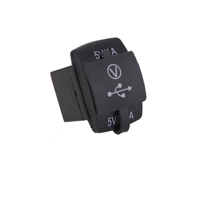 Cổng Kép 3.1A 2.1A 12V 24V Ổ Cắm Sạc <span class=keywords><strong>USB</strong></span> Hình Thuyền Có Vôn Kế - Product Image 4