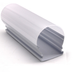 Tốt Hiệu Ứng Khuếch Tán Tuyến Tính Đùn Chụp Đèn Nhựa <span class=keywords><strong>Led</strong></span> Đôi Màu Bìa Pc Cho <span class=keywords><strong>Led</strong></span> - Product Image 1