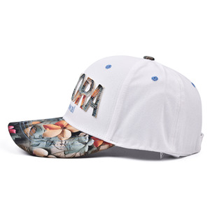 Cappellino da Baseball di Qualità 1.1 OEM ODM a 6 Pannelli con Ricamo 3D per Grossisti, Fabbrica BSCI, Stile Streetwear, MOQ Basso - Product Image 2