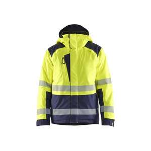 BLAKLADER - 445519873389XXL Chaqueta de invierno Hi-Vis Amarillo/Azul marino-EAN 7330509852699 ROPA DE TRABAJO DE LA HI-VIS - Product Image 1