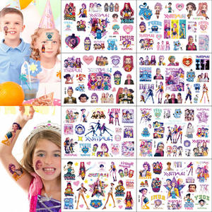 Nuevas pegatinas <span class=keywords><strong>de</strong></span> tatuajes <span class=keywords><strong>de</strong></span> Kpop Demon Hunters para fiestas <span class=keywords><strong>de</strong></span> cumpleaños, pegatinas <span class=keywords><strong>de</strong></span> tatuajes <span class=keywords><strong>de</strong></span> dibujos animados a prueba <span class=keywords><strong>de</strong></span> agua para regalos divertidos <span class=keywords><strong>de</strong></span> fiesta. - Product Image 1