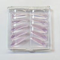 Novos Modelos de Bastões de Silicone para Lifting de Cílios Reutilizáveis, Almofadas de Silicone Autoadesivas para Uso Profissional em Salão