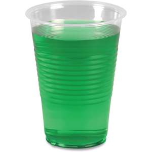 Boardwalk BWKTRANSCUP14CT Cold Cups Translucent Plastic <b>Drinkware</b> - Product Image 1