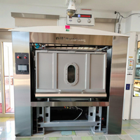 Machine à laver industrielle entièrement automatique de barrière sanitaire directe d'usine nettoyage ultrasonique de capacité de 50KG 100KG pour la vapeur