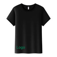 T-shirt personnalisé pour homme en coton 100% tricoté, col rond oversize, impression sérigraphique, écologique, rétro, faible MOQ