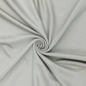 La sensibilità molle della mano ha lavorato a maglia il tessuto 90% dell'elastam del poliestere 10% del Jersey con colore grigio solido - Product Image 6