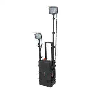 Hot Sales 144W Industrial Portable Led Work Light Rechargeable Led Remote Area Lighting system