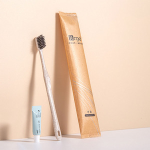 Emballage en papier kraft miniature jetable écologique pour les articles de toilette d'<span class=keywords><strong>hôtel</strong></span>, shampooing, lotion pour le corps, autres ensembles d'articles de toilette - Product Image 6