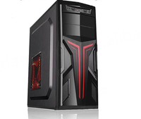 Gabinete de PC para Juegos Bajeal Gamer Be Quiet ATX Full Tower con Panel Lateral de Acero, Ventana, USB 2.0/3.0, 2 Puertos de Audio