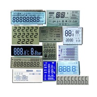 Écran LCD cristal liquide 9 "à 7 niveaux, Module personnalisé TN/HTN/STN/VA/BTN