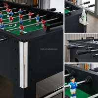 STELLARWAY Baby-foot d'intérieur amusant et populaire pour enfants, jeu de football de table en MDF avec joueurs et ballon