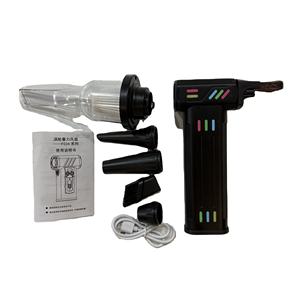 พัดลมเทอร์โบ Vortex พร้อมที่ทุบหน้าต่างแบบชาร์จไฟได้เข็มขัดนิรภัยแบบกะทัดรัดปรับความเร็วได้ถึง110000รอบต่อนาทีสำหรับการทำความสะอาด PR - Product Image 2