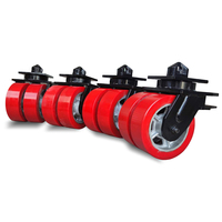 Roulettes de levage de 8 pouces, livraison gratuite, conteneur de 7.5 tonnes avec roulettes de guidage