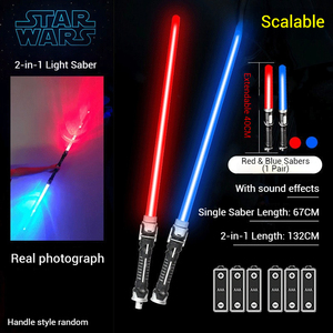 Spada <span class=keywords><strong>Laser</strong></span> Telescopica in Metallo Best-seller, Bastone Luminoso con Musica per Bambini 0-24 Mesi - Product Image 3