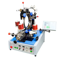 Machine d'enroulement automatique de bobines toroïdales CNC PLC de haute qualité, très vendue, pour transformateur à noyau toroïdal, moteur 1KW, garantie 2 ans