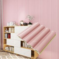 Revêtement mural intérieur WPC, panneaux muraux WPC Great Wall, panneaux muraux décoratifs en composite bois-plastique, matériaux de décoration, grilles 3D en bois