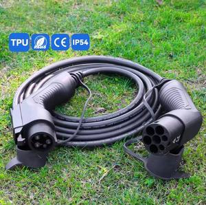 Nuevo Cable de Carga para Vehículos Eléctricos Daoyu Tipo 1 Tipo 2, 32A 7.2kW 220V Monofásico, Cargador para Auto Eléctrico de 5m, Carga Rápida para Uso Doméstico y Público - Product Image 4