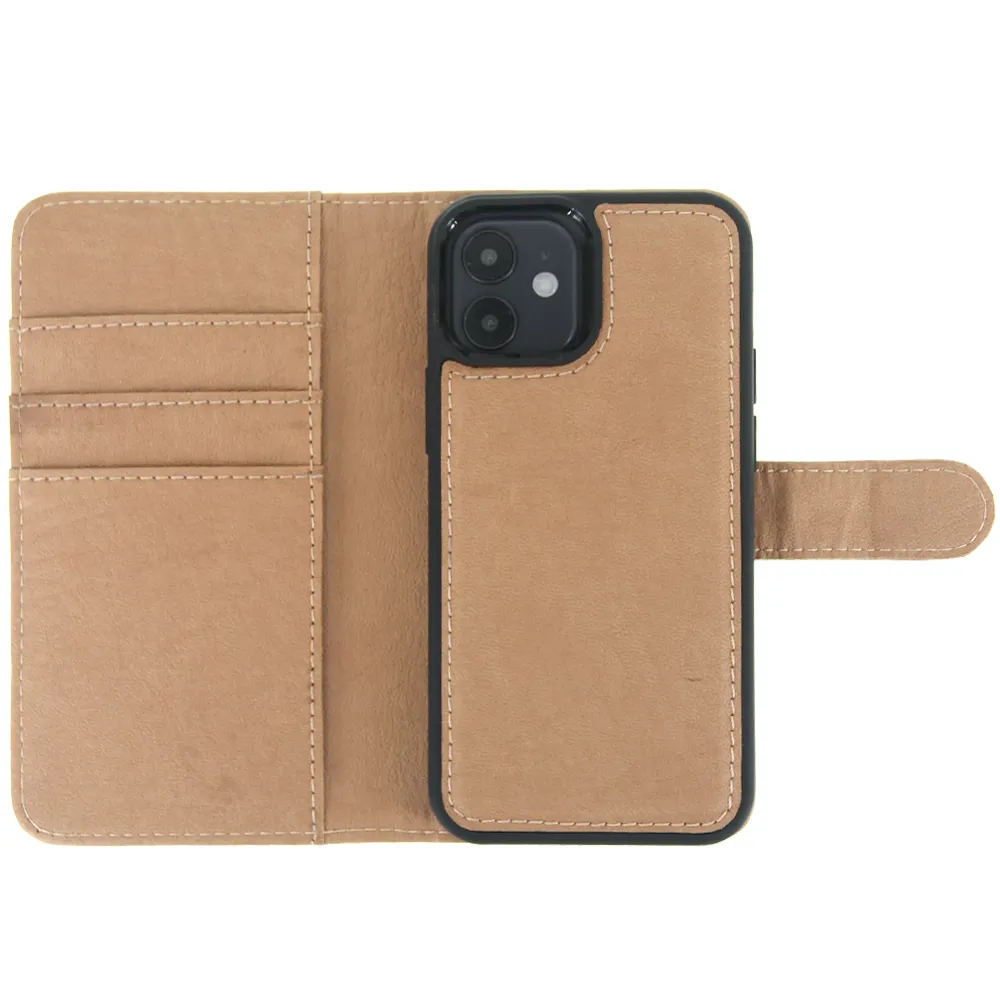 2021 brand new magnet folio wallet flip pu leather mobile phone case and bag for iphone 13 mini pro max