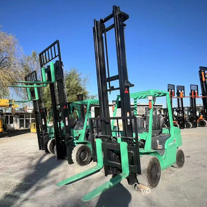 Offre spéciale Mini chariot élévateur diesel Mitsubishi FD40 d'occasion Transpalette automatique en parfait état de fonctionnement de 4 tonnes Original du Japon - Product Image 6