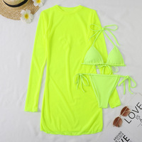 S-XL damesbadpak badmode zomer strandjurk doorschijnende mesh bikini cover-up zwemkleding