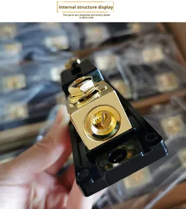 Caja de Fusibles Impermeable de Gran Capacidad para Aire Acondicionado, 60A, 80A, 100A, 150A, 200A, 250A, 300A, Bloque de Distribución ANL2 para Audio de Automóvil - Product Image 6