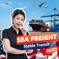 Frais de transport maritime stable DDP DDU Agent maritime FBA Services logistiques Transitaire express de la Chine vers les États-Unis et le Canada