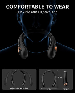 Ventilador de Cuello Portátil Sin Aspas, Ideal para Regalo de Cumpleaños para Hombres y Mujeres, Manos Libres - Product Image 6