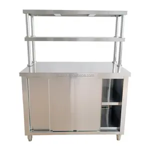 Eusink Commercial Kitchen Stainless Steel Table With Back For Preparing Food