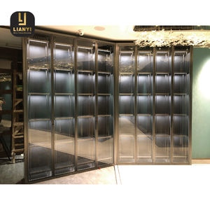 Vitrine de musée personnalisée avec système d'éclairage LED à fibre optique émettant des rayonnements ultraviolets et infrarouges nuls - Product Image 1