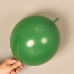 Globos de Látex Verdes de 10 Pulgadas con <span class=keywords><strong>Aguja</strong></span> para Enlazar, <span class=keywords><strong>Precio</strong></span> Económico al por Mayor - Product Image 1