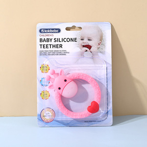 Juguetes al por mayor: Mordedores de silicona personalizados y coloridos para niños, rellenos de agua, novedad 2026, sin BPA, en forma de donut, para bebés. - Product Image 4