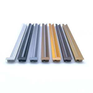 Perfiles Lineales de Extrusión para Tiras de Luz LED, Estantes de Vidrio LED, Marco de Aluminio, Lámpara Personalizada para Gabinete - Product Image 1