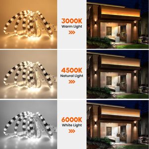 Bande lumineuse LED flexible à lentille réfléchissante diffuse 18W <span class=keywords><strong>48</strong></span> LED/m 2835 <span class=keywords><strong>SMD</strong></span> Haute luminosité Sans zone sombre Bande lumineuse optique - Product Image 5