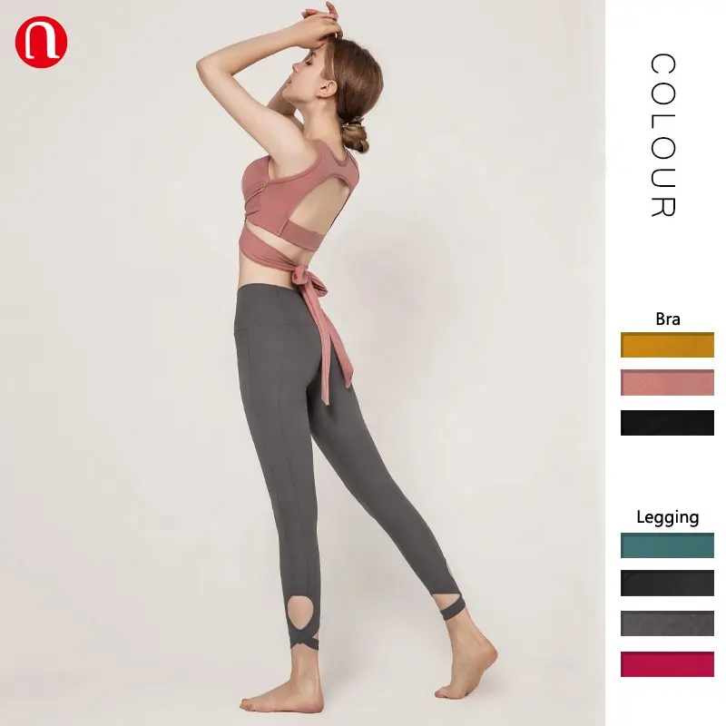 Susululufun — pantalon de Yoga à enroulement pour femmes, Leggings taille haute en Spandex et soutien-gorge de sport, vêtement de danse et de Fitness, nouveau