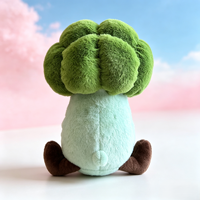 Jouet en peluche pour animaux de compagnie en forme de chou-fleur, jouet à mâcher couineur pour chiens de petite et moyenne taille, résistant aux morsures, soulage l'ennui, fournitures pour animaux de compagnie