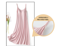 Robe d'allaitement d'été en gros, respirante, écologique, à bretelles réglables, sans armatures, sans manches, confortable