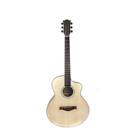 41-Inch Acoustic Guitar with 6 Strings Spruce Solidwood Beginner's Good Quality Factory Direct Sales OEM Accepted