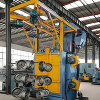 Q376 Abrators de doble gancho Máquina de granallado de gancho se puede personalizar