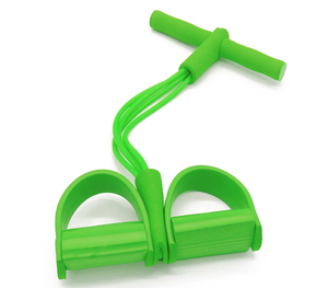 <span class=keywords><strong>Appareil</strong></span> d'exercice de Fitness Bodybuilding Abdominal 4 Tubes pédale en Latex naturel corde de traction élastique - Product Image 1