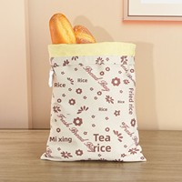 Sac de conservation du lait maternel en lin réutilisable et biodégradable, ensemble de cuisine, utilisation en voyage, qualité alimentaire, double couche de cire d'abeille, 34x45cm