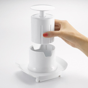 Popular Latest LFGB Interchangeable White Cucumber Slice Tabletop Vegetable Slicer - Product Image 1
