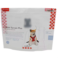 Sacs d'emballage refermables personnalisés mats pour aliments pour chats et chiens