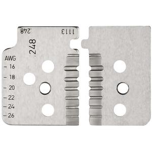 KNIPEX - 12 19 14 1 set of spare blades for 12 12 0214 - EAN 4003773077565 <b>WIRE</b> <b>STRIPPERS</b> - Product Image 1