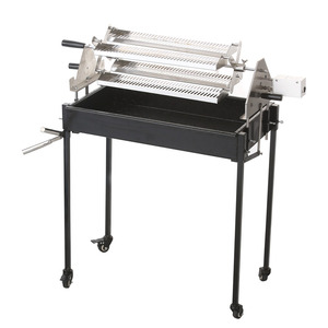 Plateau de rôtissoire rotatif et extensible réglable pour <span class=keywords><strong>barbecue</strong></span>, carrousel à porc, Rib-O-Lator réglable pour <span class=keywords><strong>barbecue</strong></span> à gaz <span class=keywords><strong>Weber</strong></span> Kettle - Product Image 3