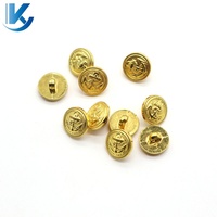 Kancing Jahit Tangan Bentuk Hewan Berlapis Nikel Bebas Nikel Gaya Inggris Berkilau Perak 3D Emas Matte Paduan Seng untuk Jas Serbaguna