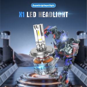 Ampoules de phares LED X1 240W Super Canbus haute puissance, 2 <span class=keywords><strong>tubes</strong></span> en cuivre, 6500K, 55000LM, nouvelles, compatibles H1H4 H7 H11 H13 9004 9005 9006 - Product Image 2