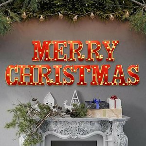 Lampes LED Marquee pour chiffres et lettres, personnalisables, blanc chaud, blanc froid, lettres lumineuses décoratives, enseignes LED Marquee pour chiffres et lettres - Product Image 6