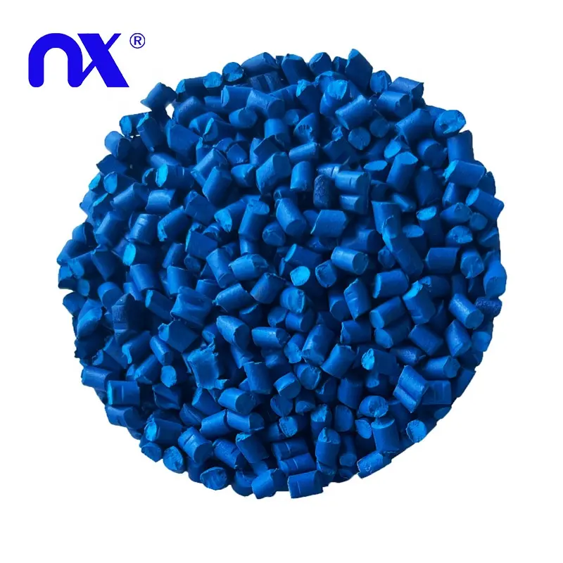 नया उत्पाद रिलीज़ उच्च स्थिरता रासायनिक पीपी पे ब्लू मास्टरबैच रंग